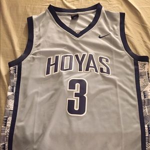Throwback Allen Iverson College Jersey